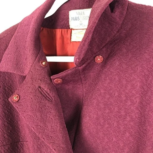 VOGUE Malou La Casse Vintage Long Coat - Picture 4 of 8